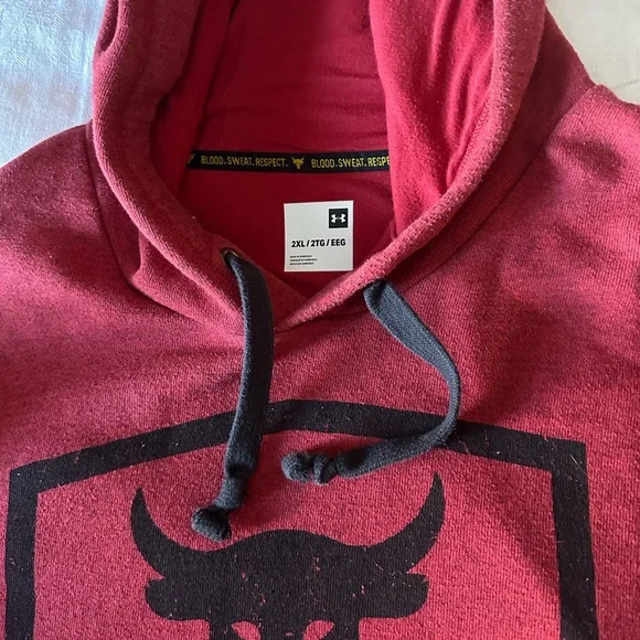 Under Armor Men’s Hooded Sweatshirt - Picture 3 of 5